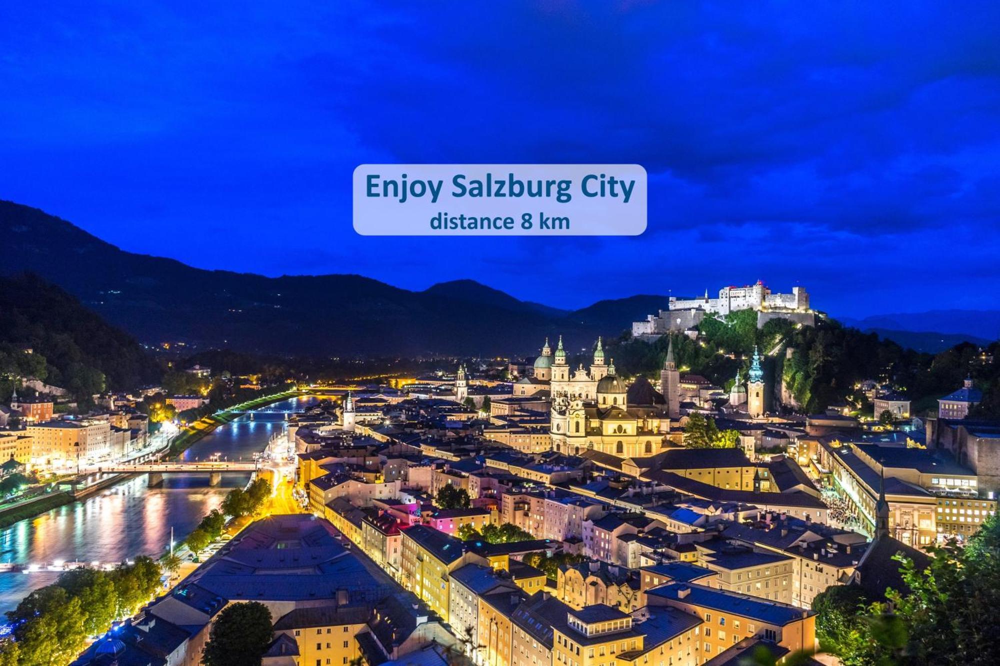 Mountain View Salzburg - Self Check-In - Apartments Grödig Eksteriør billede