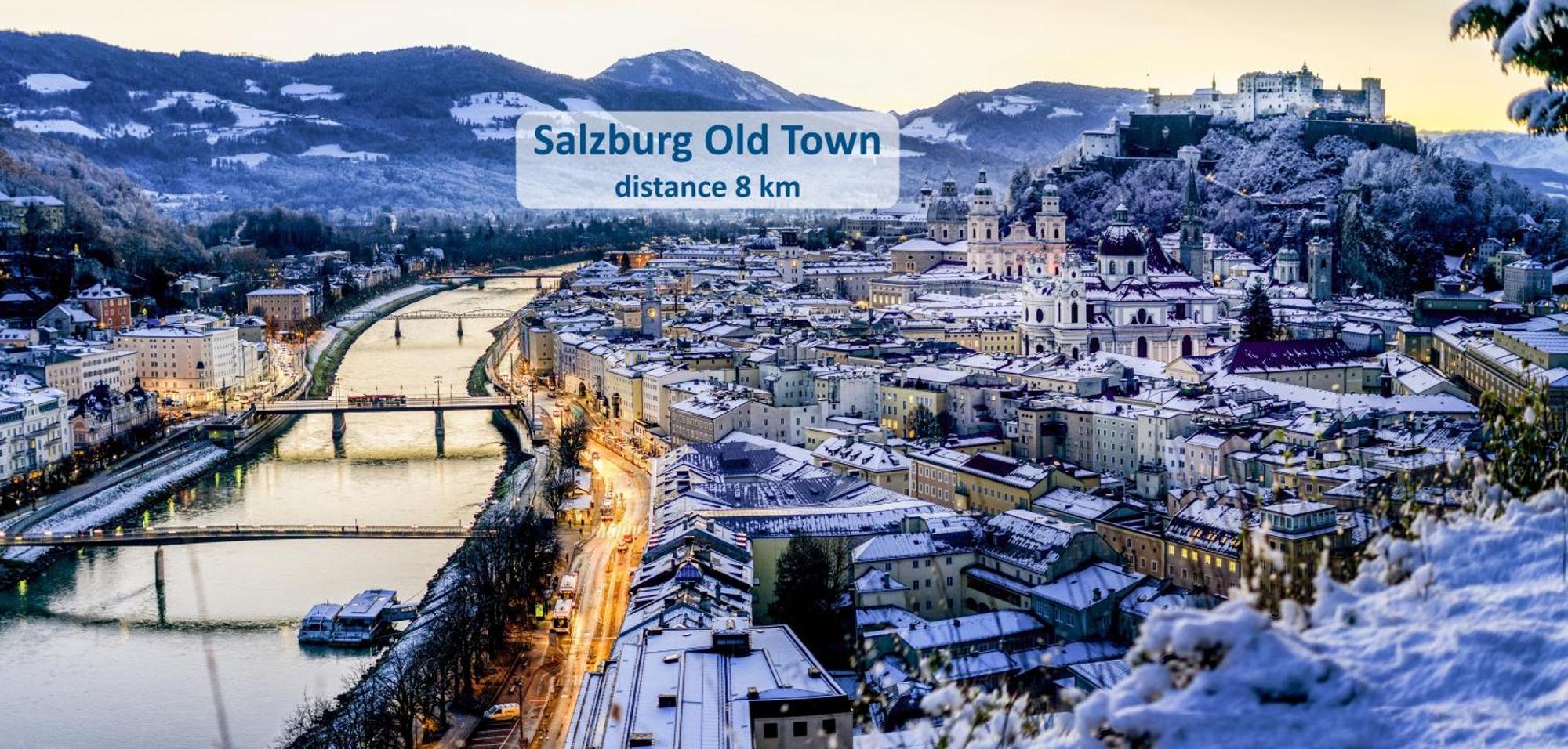 Mountain View Salzburg - Self Check-In - Apartments Grödig Eksteriør billede
